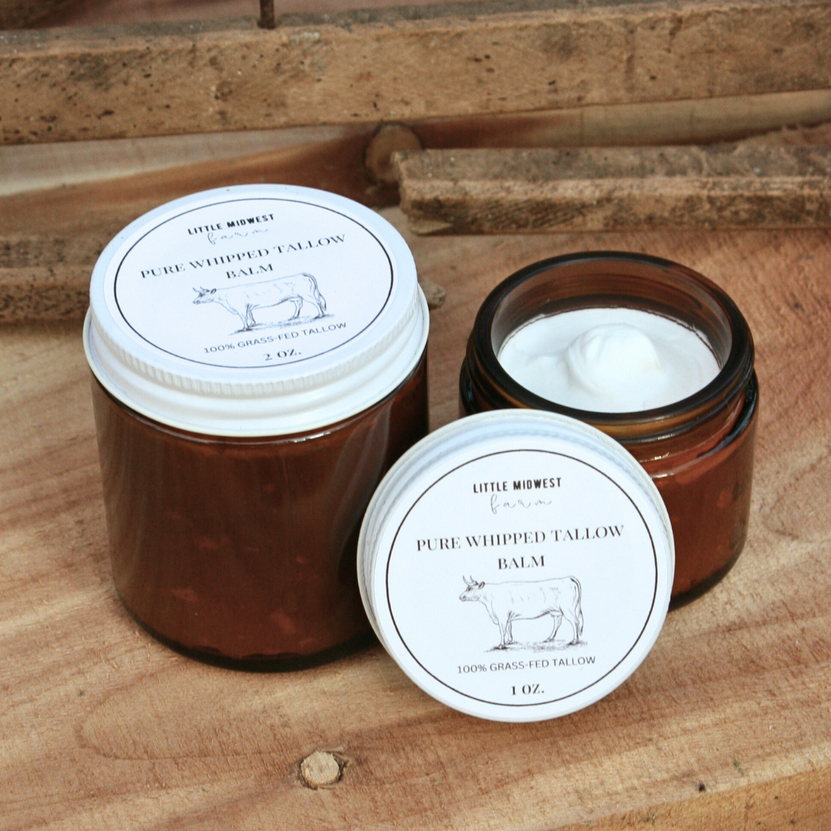 Pure 100% Grass Fed Tallow Balm