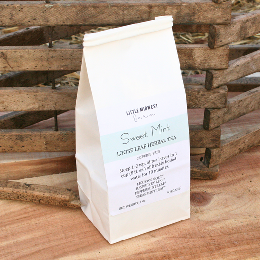 Sweet Mint Herbal Tea Blend, Organic